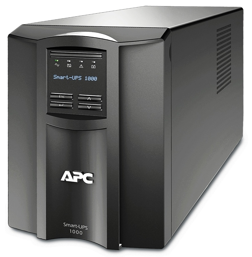 APC Smart-UPS 1000VA LCD (SMT1000I) tampak depan