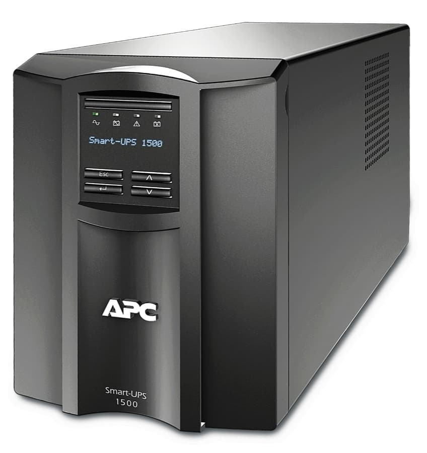 APC Smart-UPS 1500VA SmartConnect (SMT1500IC) tampak depan