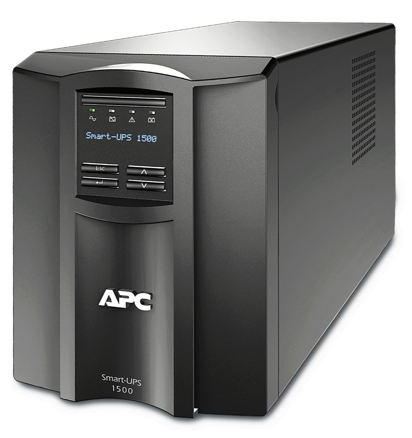 APC Smart-UPS 1500VA SmartConnect (SMT1500IC) tampak depan