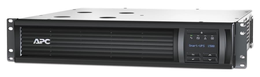 APC Smart-UPS 1500VA Rack 2U (SMT1500RMI2U) tampak depan