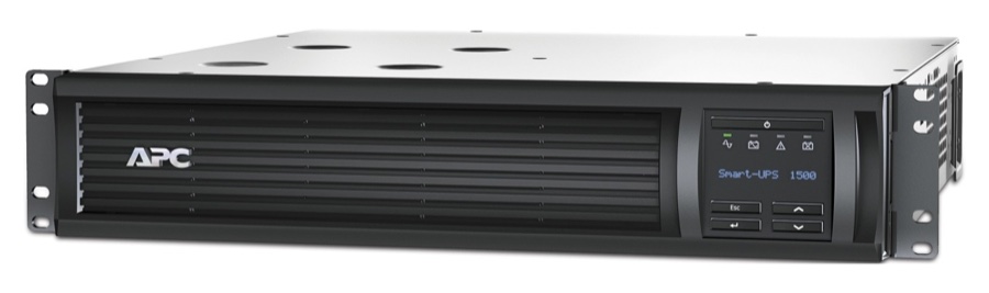 APC Smart-UPS 1500VA Rack 2U (SMT1500RMI2U) tampak depan