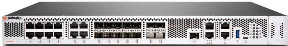 Palo Alto Networks PA-3410 tampak depan