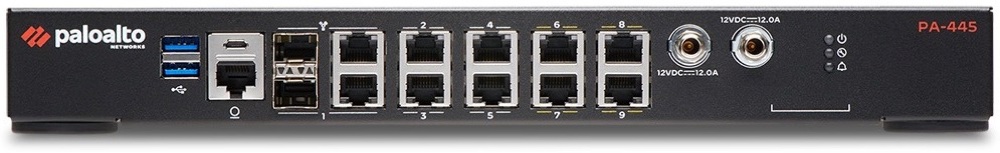 Palo Alto Networks PA-445 tampak depan