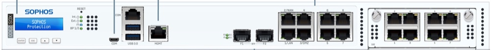 Sophos XGS 2300 tampak depan