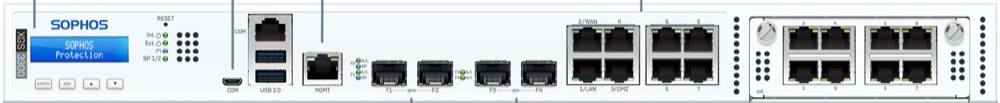 Sophos XGS 3300 tampak depan