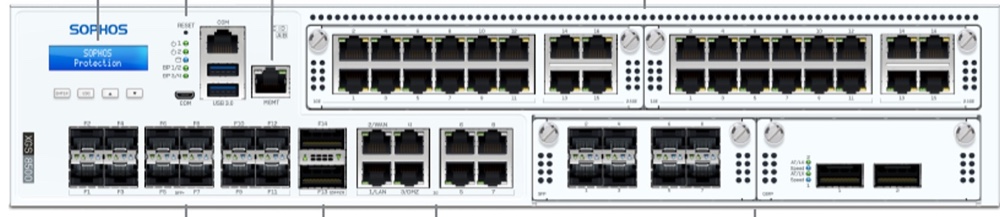 Sophos XGS 8500 tampak depan