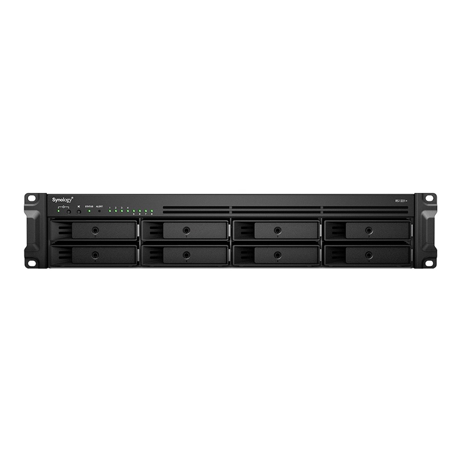Synology RackStation RS1221+ tampak depan