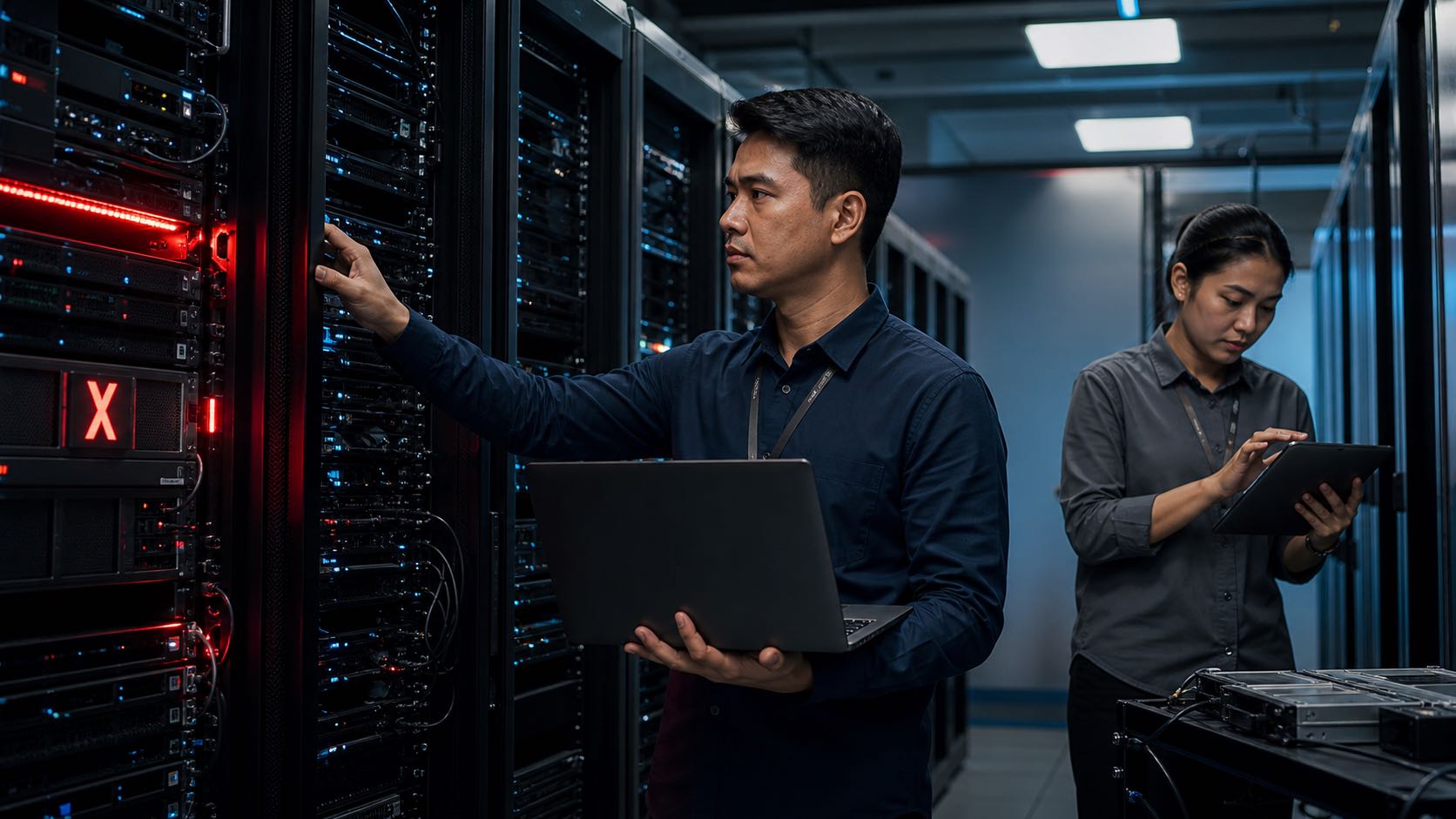 Tim respons insiden mengisolasi server perusahaan yang terdampak ransomware