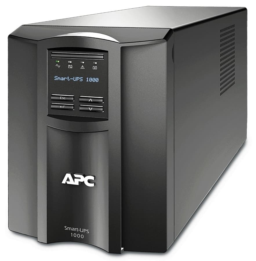 APC Smart-UPS 1000VA LCD (SMT1000I) tampak depan