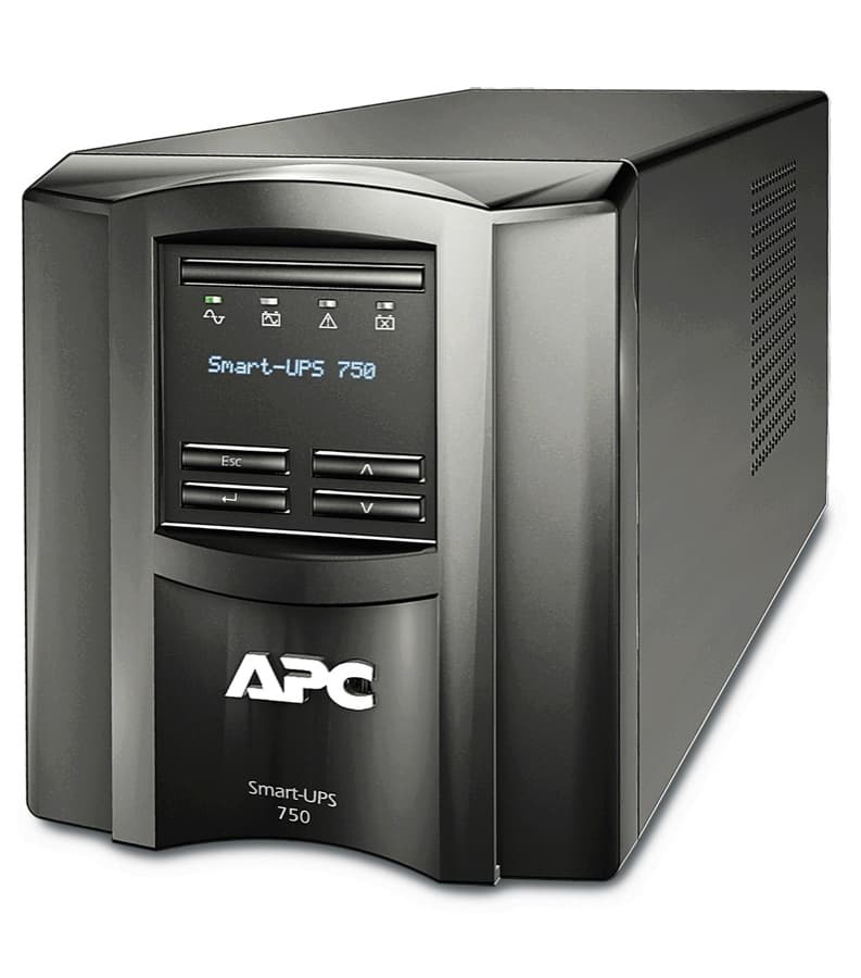 APC Smart-UPS 750VA LCD (SMT750I) tampak depan