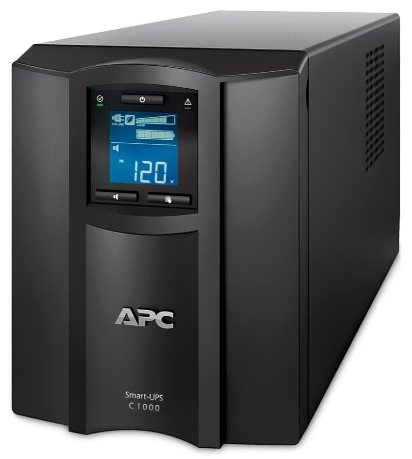 APC Smart-UPS C 1000VA SmartConnect (SMC1000IC) tampak depan
