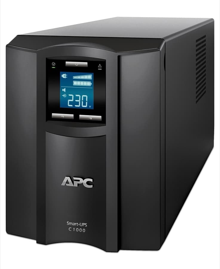 APC Smart-UPS C 1000VA (SMC1000I) tampak depan