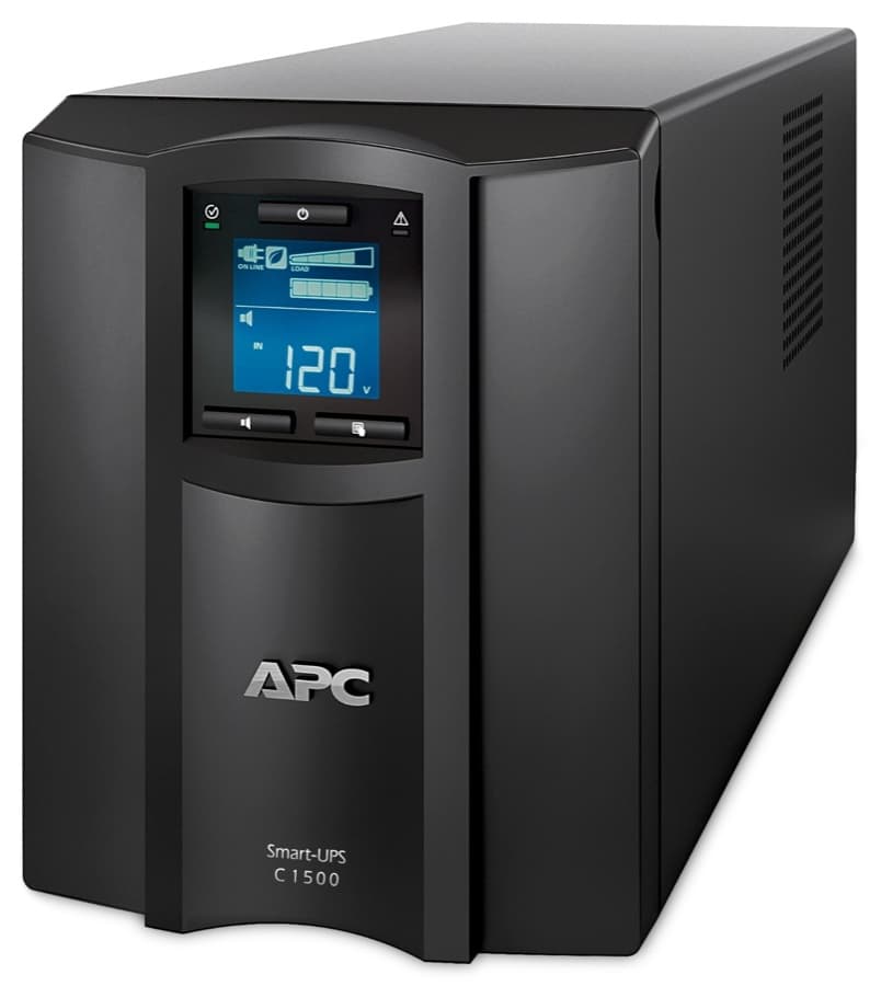 APC Smart-UPS C 1500VA SmartConnect (SMC1500IC) tampak depan