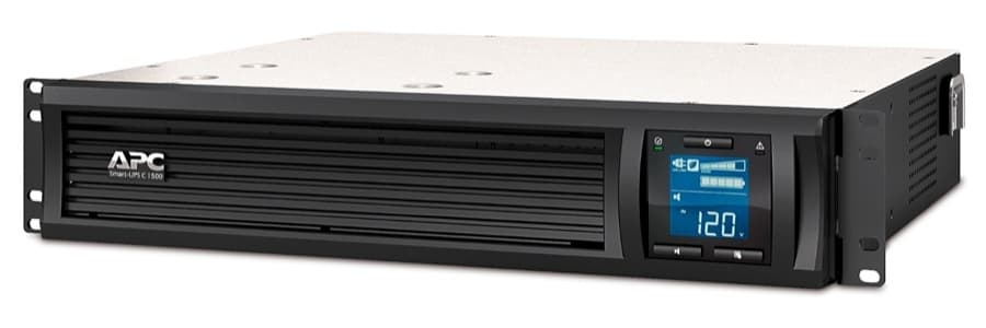 APC Smart-UPS C 1500VA Rack 2U SmartConnect (SMC1500I-2UC) tampak depan