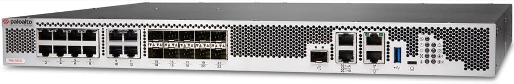 Palo Alto Networks PA-1410 tampak depan
