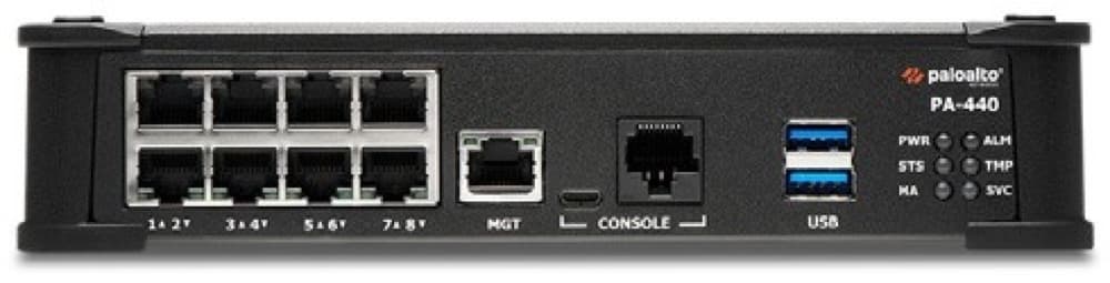 Palo Alto Networks PA-440 tampak depan