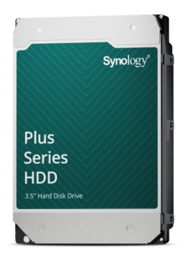Synology Plus Series HDD 3,5 inci — gambar resmi lini, tanpa nomor model pada label